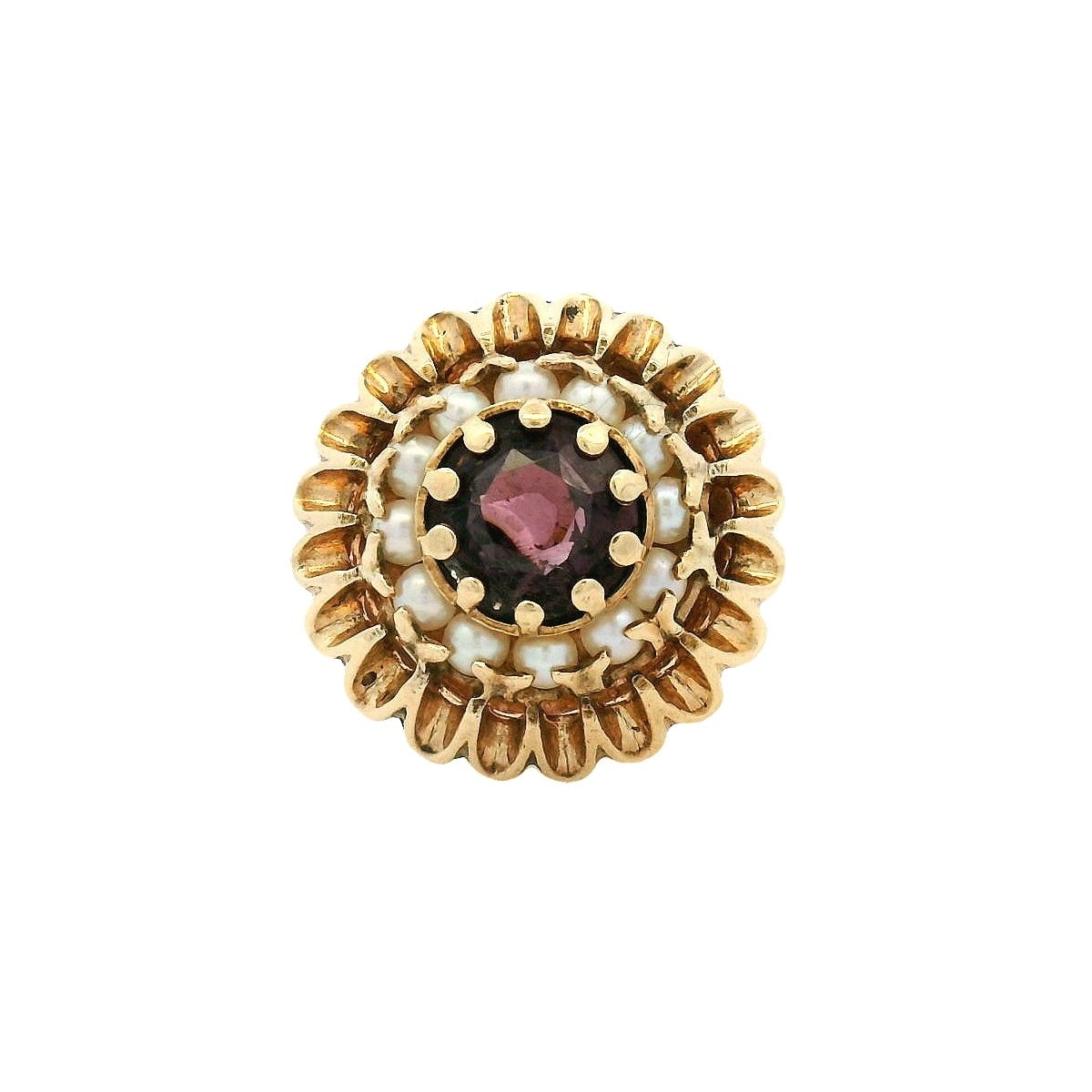 New Arrival 14KYG Vintage Fashion Ring