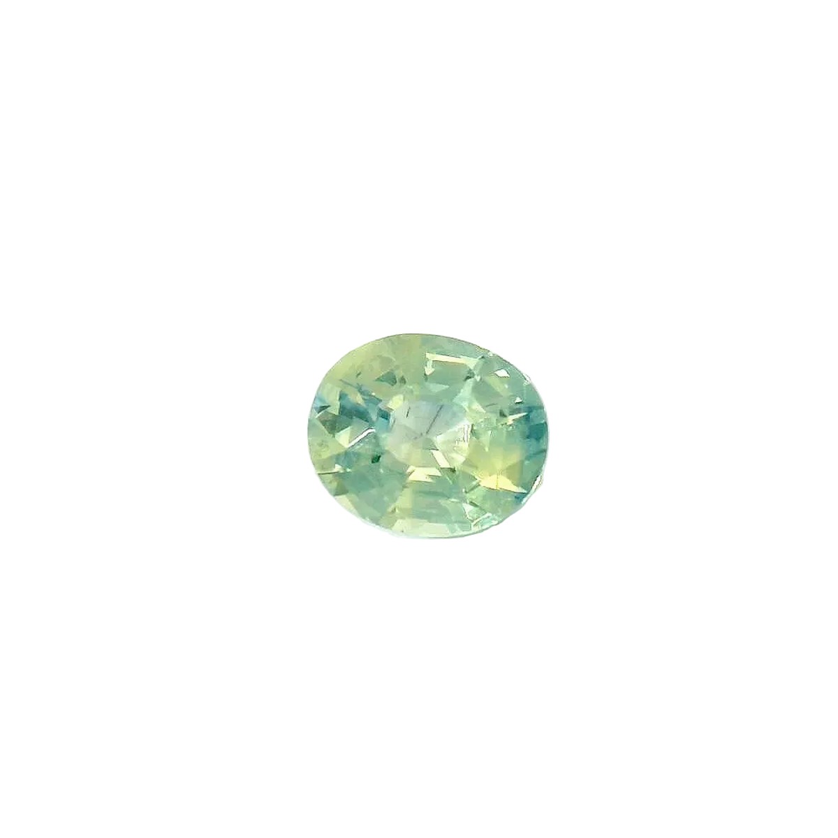 Oval Green sapphire