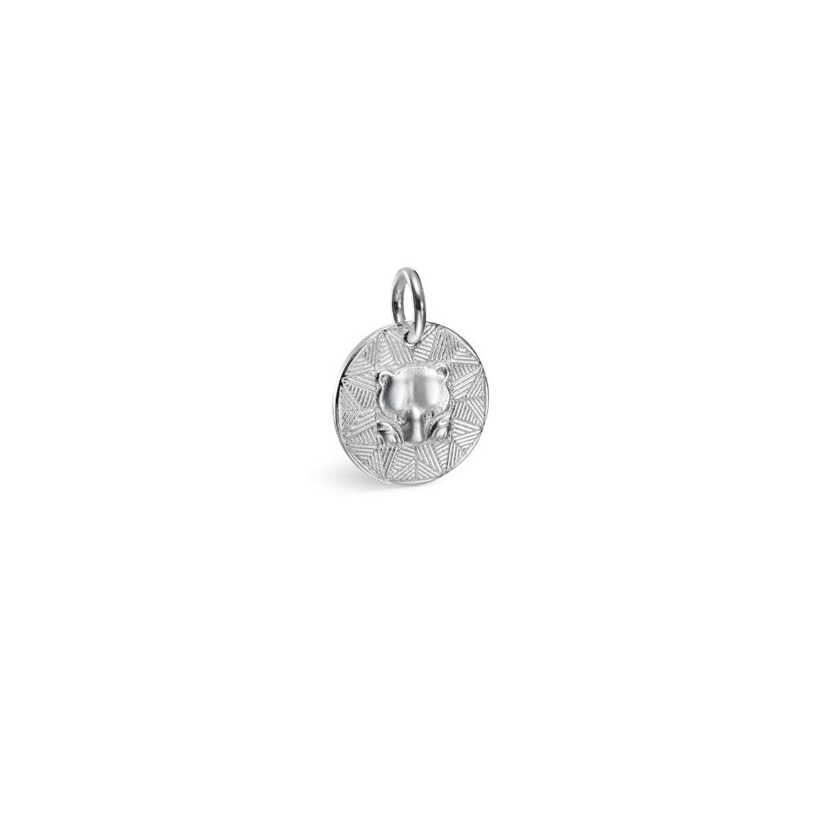 Kalevala Amulet Mini Charm Bear Silver