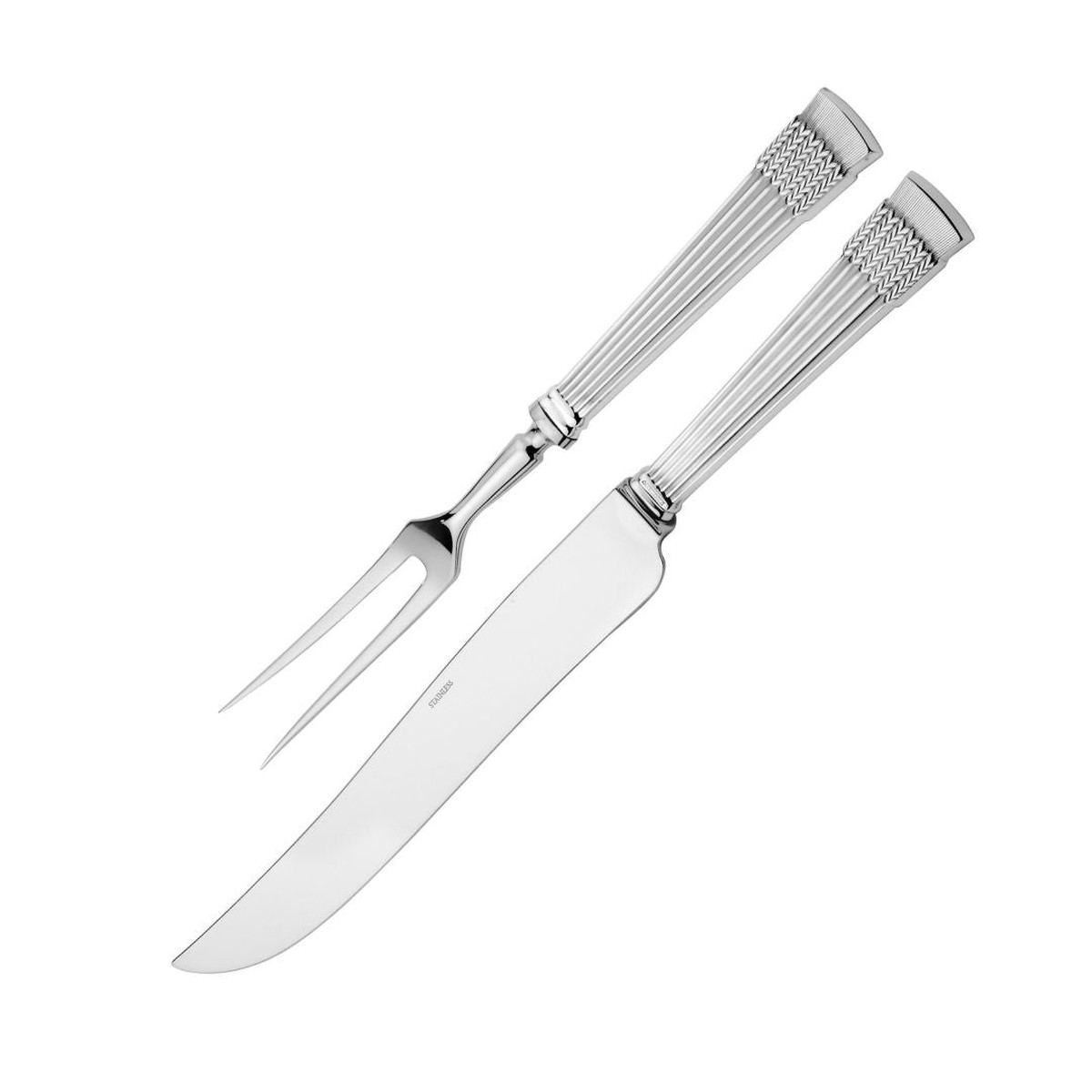 Rapunzel frying knife, silver