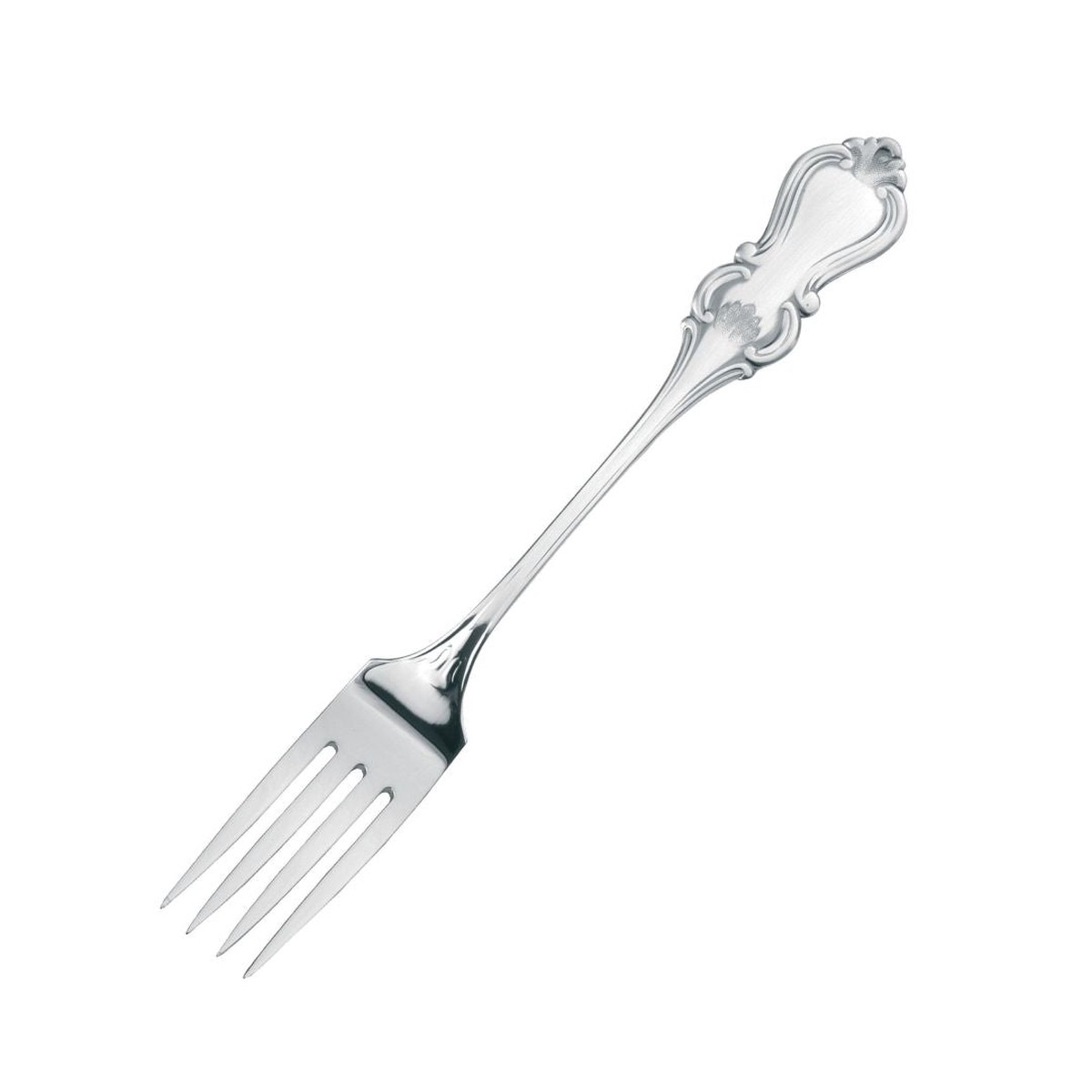 Romance fruit fork, silver
