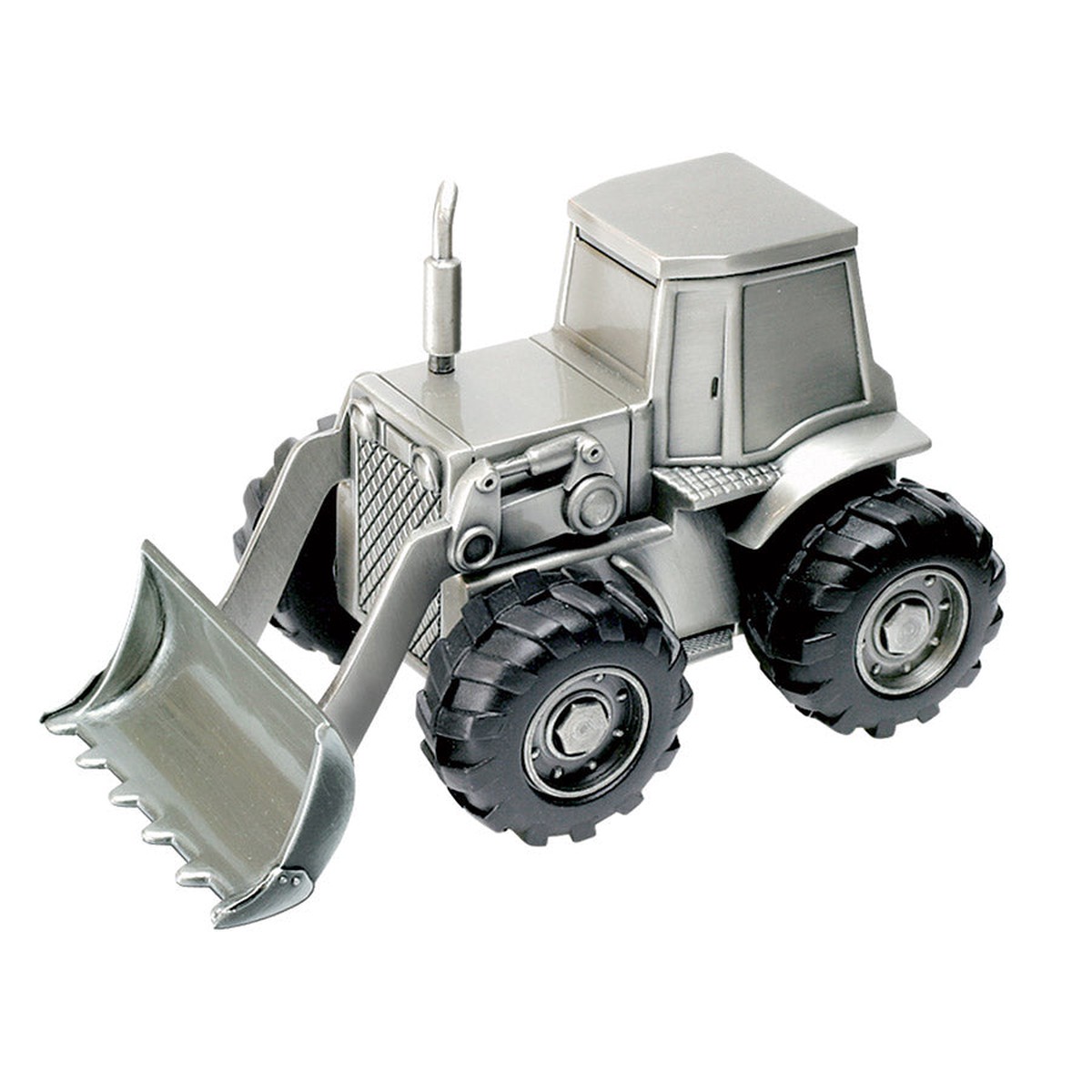 Saving clip, tractor, with bucket