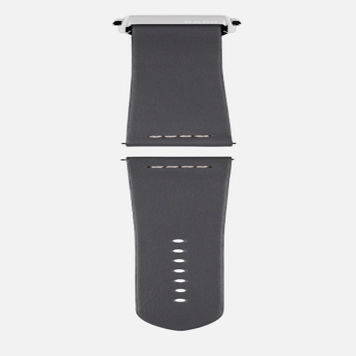 X Gray leather strap