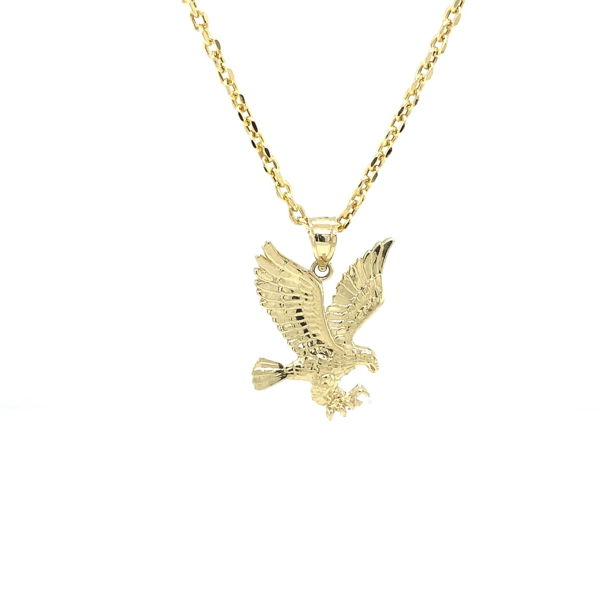 10K EAGLE PENDANT