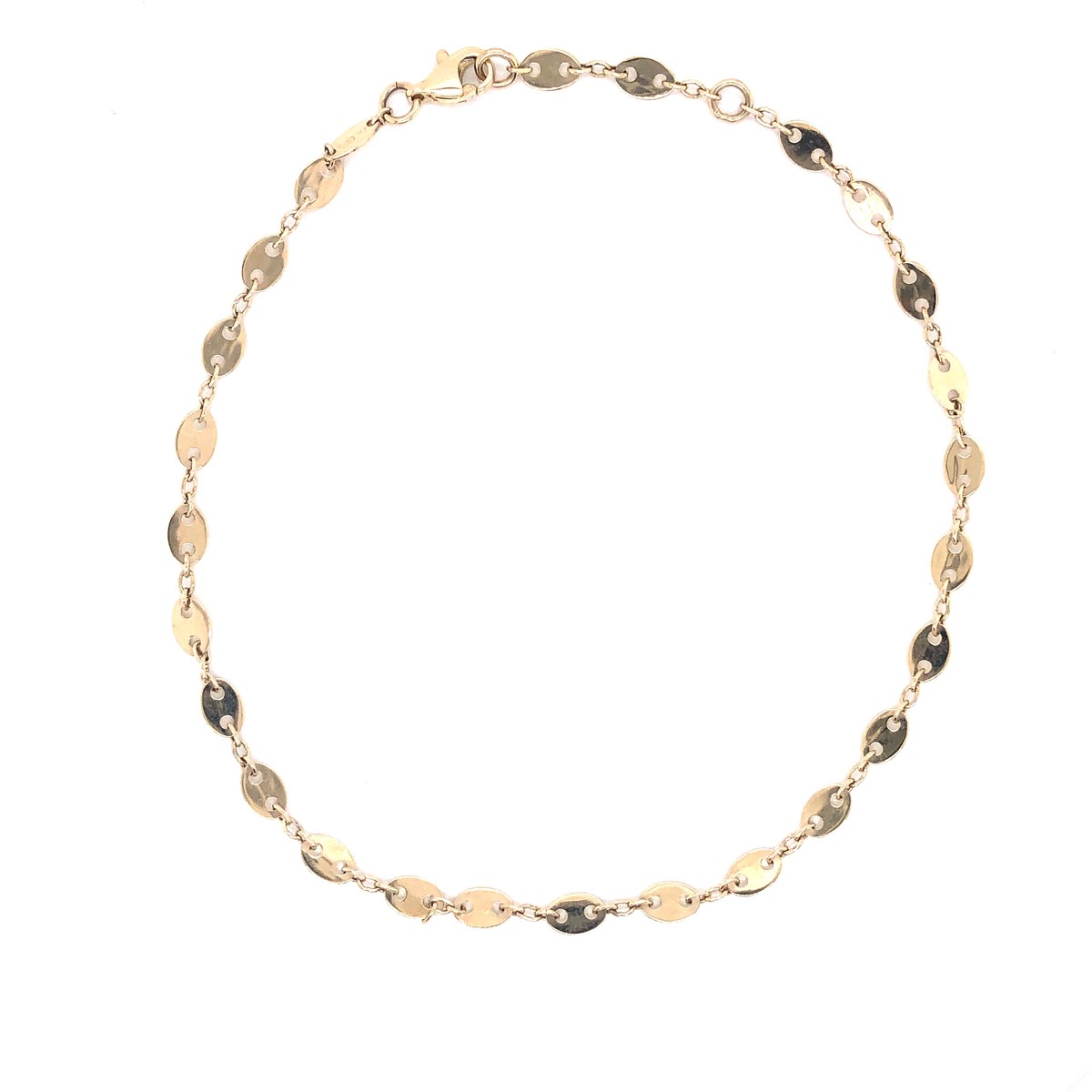 14K Ankle Bracelet